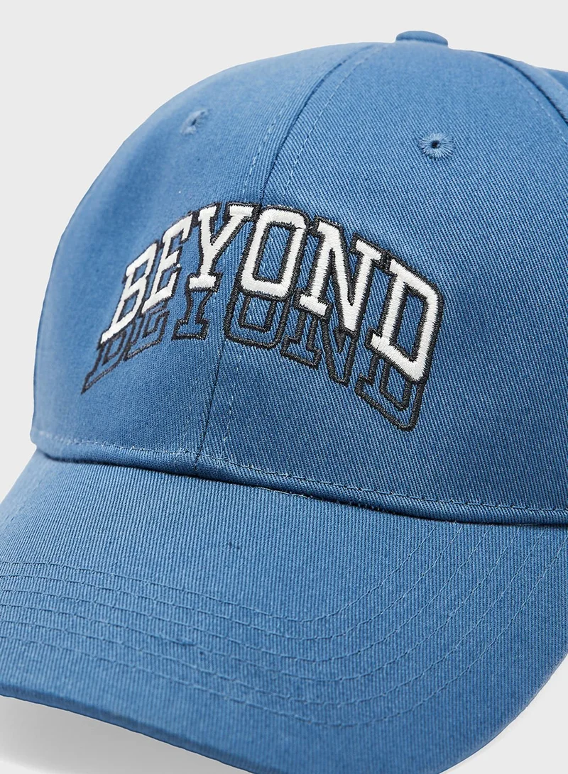 JACK & JONES Slogan Curved Peak Cap