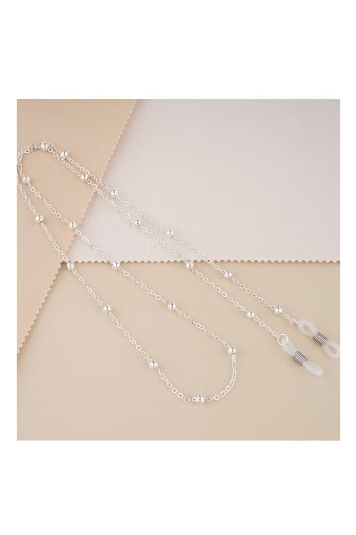 3 قطع سلاسل نظارات معدنية للرجال والنساء، حامل حزام النظارات، حبل معلق للرقبة، ملحقات النظارات