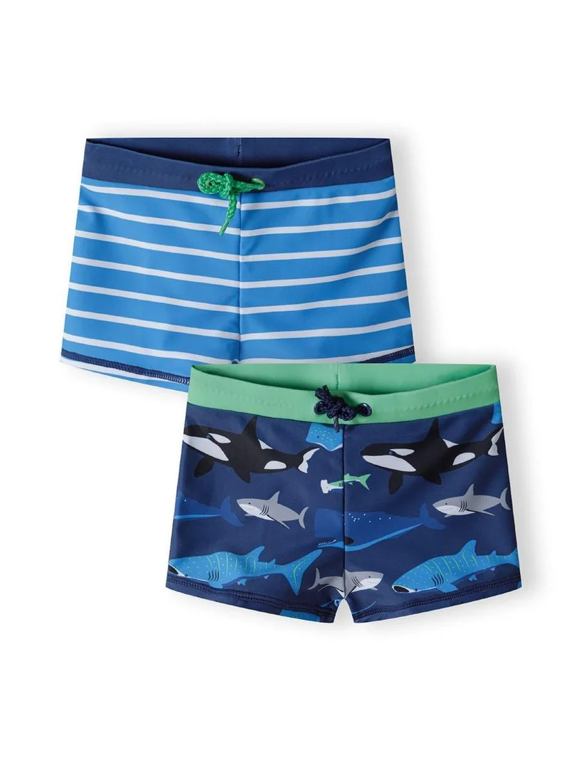 MINOTI Kids Boys  2 Pack All-Over Print Rash Short