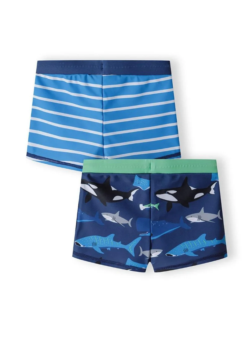 MINOTI Kids Boys  2 Pack All-Over Print Rash Short