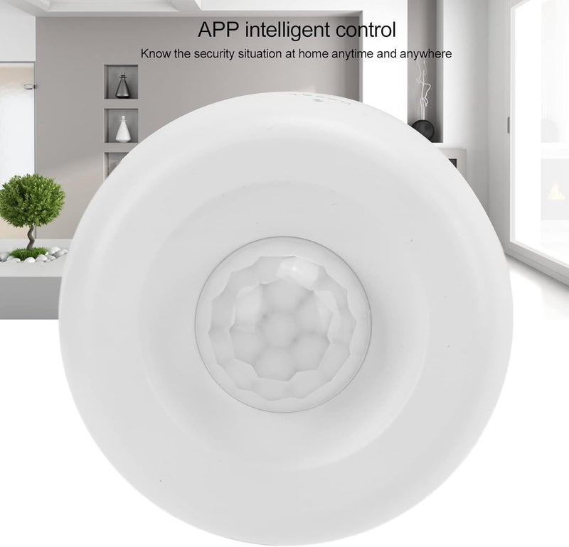 woobles Motion Sensor Alarm, WiFi Smart PIR Motion Sensor Infrared Detection Alarm, Wireless Infrared Home Security System, Support Tuya Smart APP- - Image 3