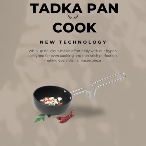 Brunchy Stainless Steel Chimta, Tong Lifter & Tadka Pan | Heavy Duty Kitchen Tools for Daily Cooking | Durable & Rust-Free - Image 2