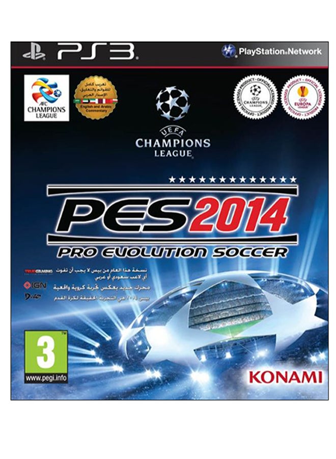 لعبة برو ايفوليوشن سوكر 2014 - بلاي ستيشن 3 - رياضات - playstation_3_ps3