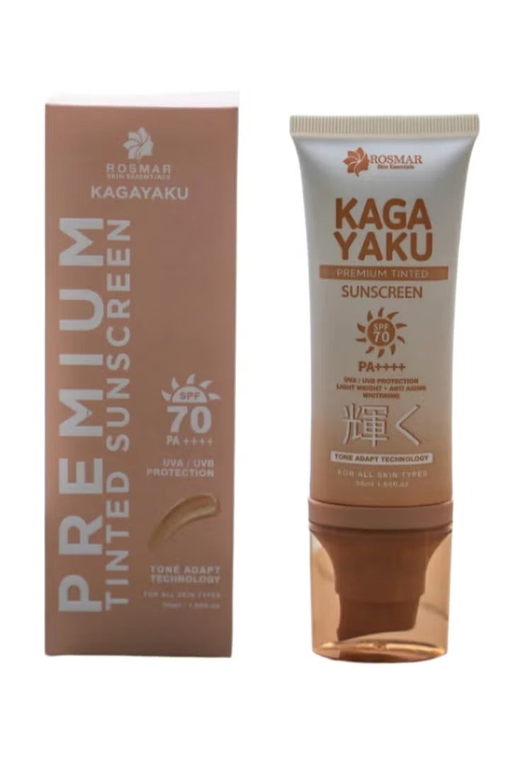 Kagayaku Premium Tinted Sunscreen Spf70 Pa++++ 50Ml