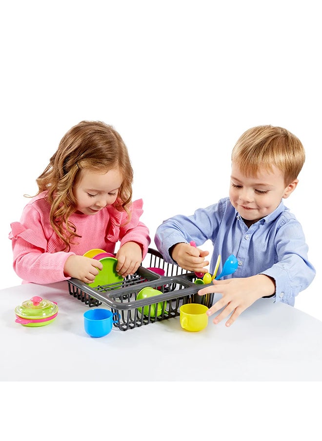 ADDO Busy Me Lets Do The Dishes Playset, Kitchen Playset , Cooking Playset, Interactive Playset, Imaginative Play, Role Play , Pretend Play, Gift For Kids And Toddlers  - Image 3