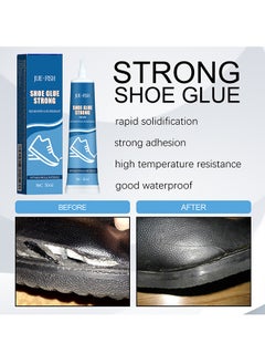 JUE-FISH 50g Strong Shoe Adhesive - Waterproof Shoe Repair Glue - Sole Repair Adhesive - Fast Dry Sew Glue - All-Purpose Glue for Trainers, Leather Shoes, High Heels, Slippers  - Image 5