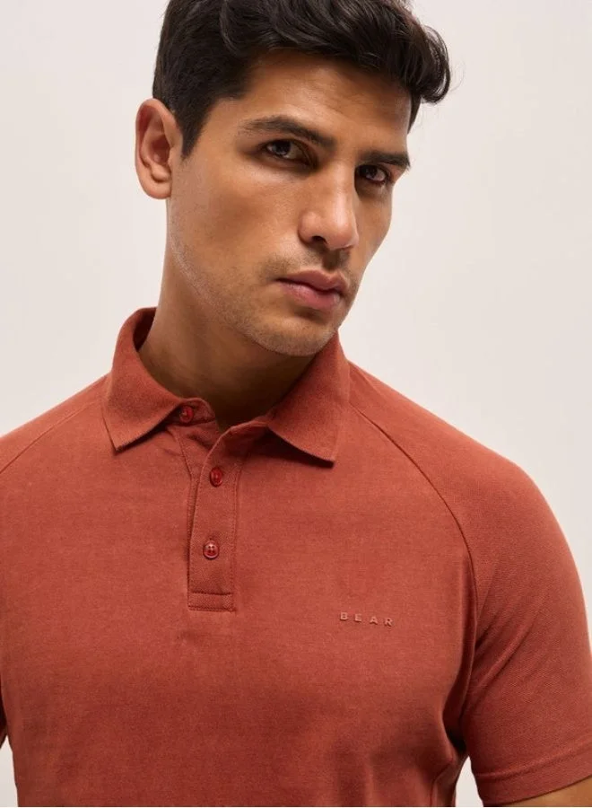 THE BEAR HOUSE  Men's Polo Shirt for Casual & Semi-Formal Wear | Classic Collar Neck T-Shirt | Comfortable, Stylish & Versatile for Office, Travel, Outings & Everyday Use for Men | Best Price UAE