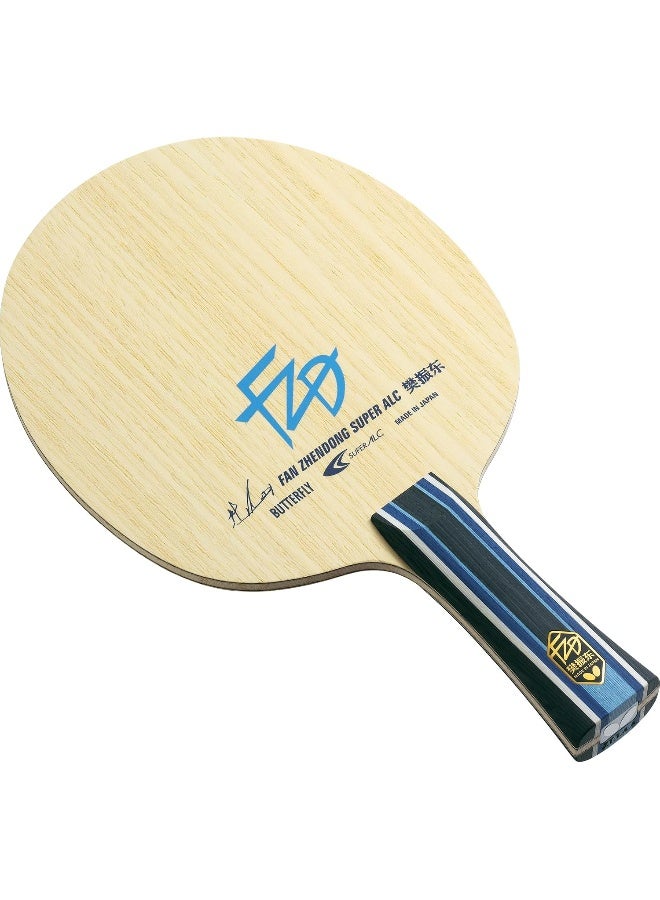 Butterfly Fan Zhendong Super ALC Table Tennis Blade - Professional Table Tennis Blade - Available in Flared, Straight, and Chinese Penhold Handle Styles - Made in Japan - Image 1