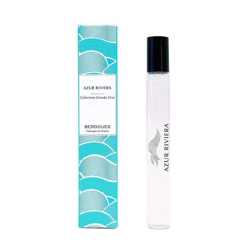Berdoues Grands Crus Eau de Parfum Collection - Small | Fresh Long Lasting Scent Made in France | Luxury Unisex Perfume with Premium Quality Ingredients, 0.34 fl. (Grands Crus Azur Riviera)