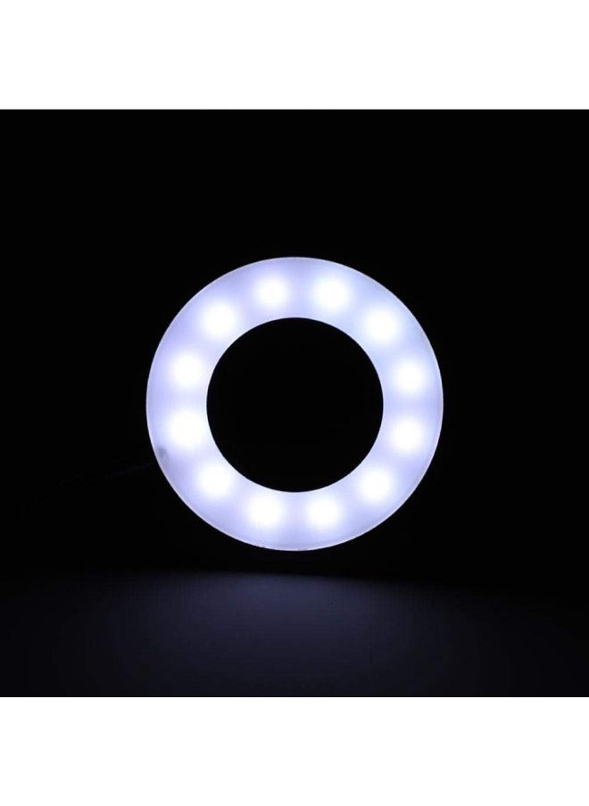 klarako - LED Table Lamp, with Clip & USB Charging Circle Lights for Nail Eyebrow Lip Tattoo Desk Manicure Makeup Bed Use - Image 1