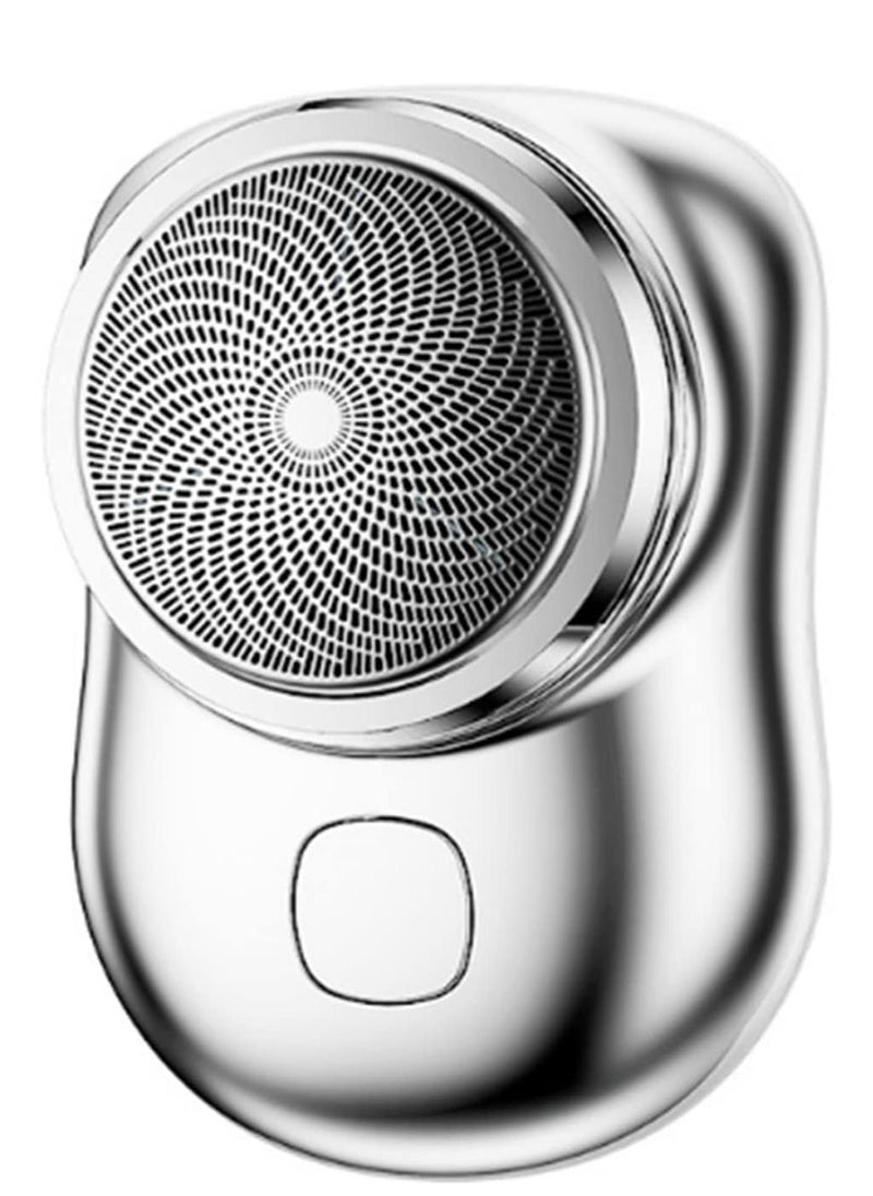 ELTRAZONE ELTERAZONE Electric Razor for Men, Newest Mini-Shave Portable Electric Shaver, Pocket Size Portable Shaver Wet and Dry Mens Razor USB Shaver Charging Easy One-Button Use Suitable for Home,Car,Travel - Image 1