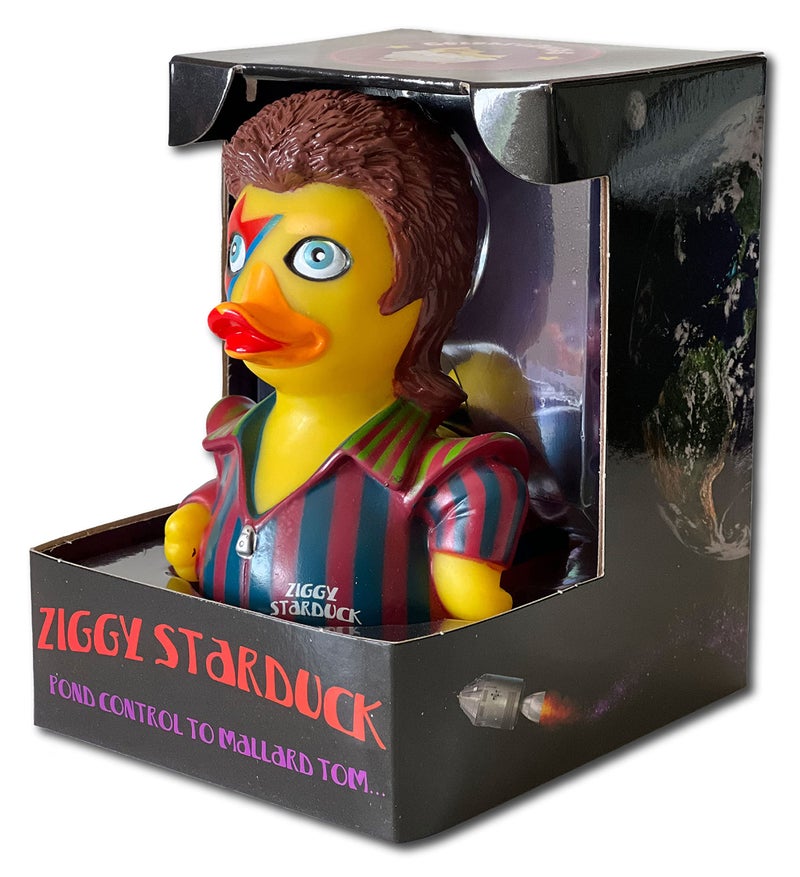 CelebriDucks - Ziggy Starduck - Pond Control to Mallard Tom - Floating Rubber Ducks - Collectible Bath Toy Gift for Kids & Adults of All Ages - Image 3