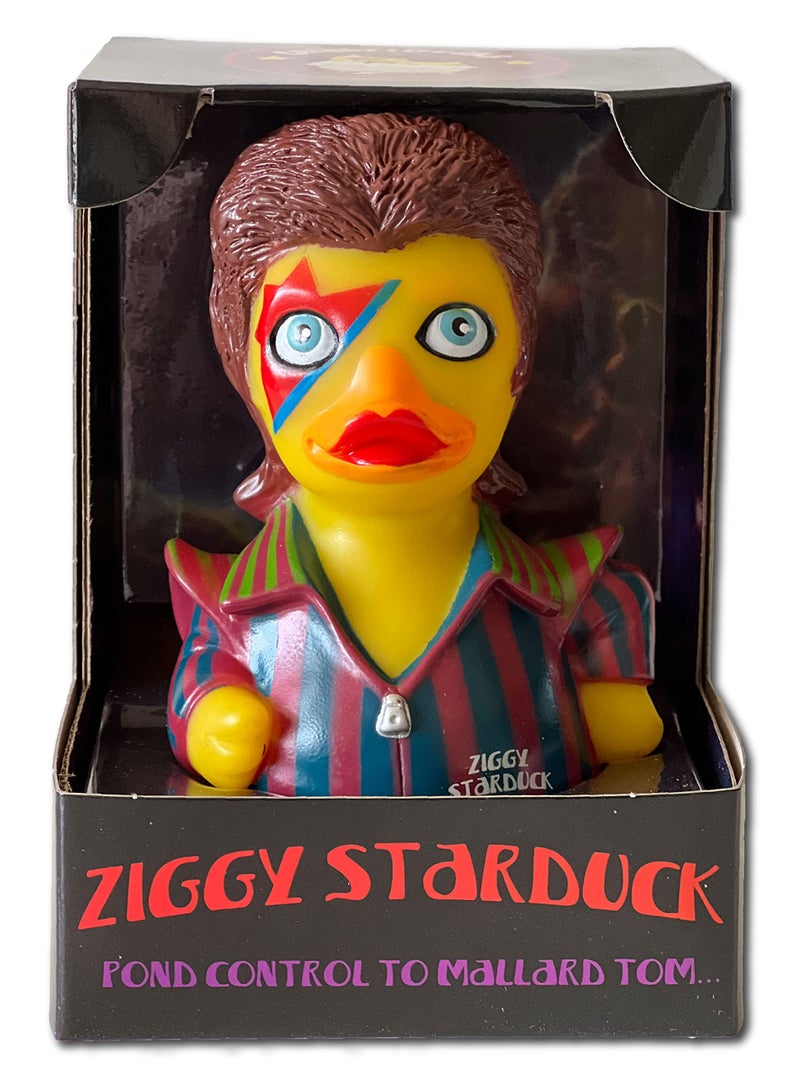 CelebriDucks - Ziggy Starduck - Pond Control to Mallard Tom - Floating Rubber Ducks - Collectible Bath Toy Gift for Kids & Adults of All Ages - Image 2