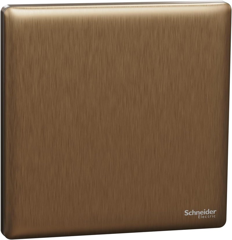 Schneider Electric Unica X 1-Gang 1-Way Switch in Dark Bronze - Image 1