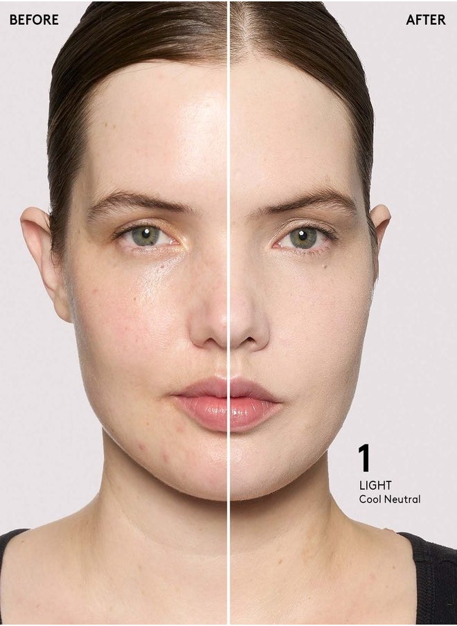 FENTY BEAUTY - ​Fenty Beauty Eaze Drop Blurring Skin Tint – Shade 1 – Light with Cool Neutral Undertones – 32ml / 1.08 fl oz – Lightweight, Buildable Coverage with Hydrating QuickBlur Complex​ Fenty Beauty +1 Glamour +1 - Image 1
