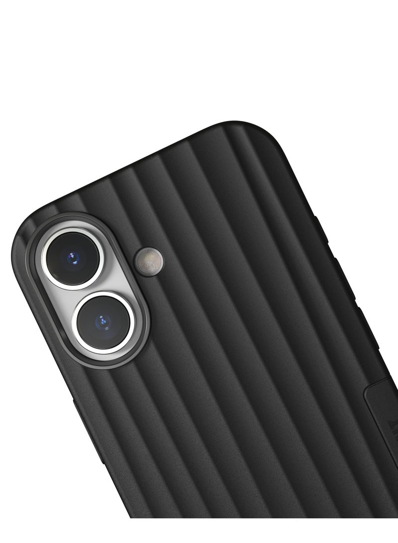 Nudient Bold Case w/ MagSafe for Apple iPhone 17 6.3" | Drop Protection, Shock Absorbing Cover, Smooth Silicon Grip, Slim & LightWeight, Eco-Friendly, Wireless Charging - Charcoal Black - Image 5