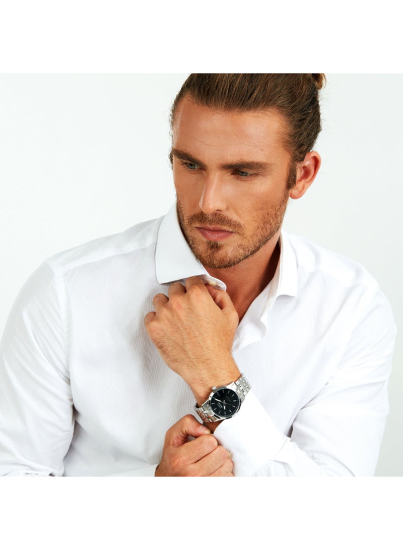 Sector 660 41MM 3H BLACK DIAL BR SS - Image 4