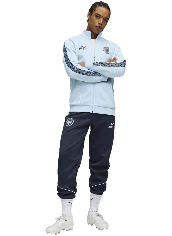 Puma Silver Sky-Deep Navy Manchester City KING Anthem Jacket Men for Men | Best Price UAE