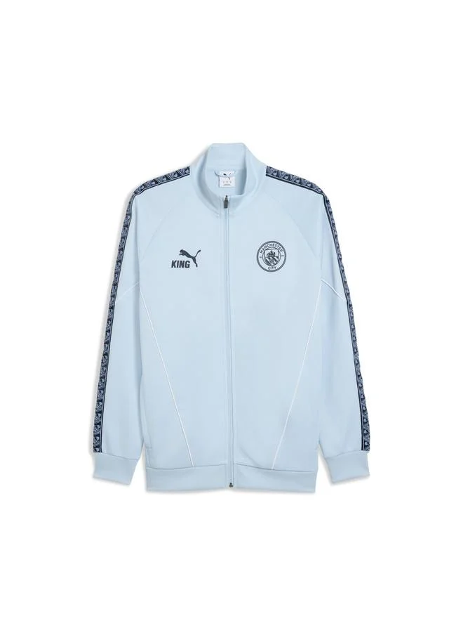 Puma Silver Sky-Deep Navy Manchester City KING Anthem Jacket Men for Men | Best Price UAE
