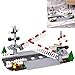 TNDCKP Train Tracks Building Block Set 02 City Train Track Railroad Tracks Traffic Light Railroad Crossing Building Bricks Compatible with Lego 853792 Accessory Kid Gifts for Ages 6 - Image 2