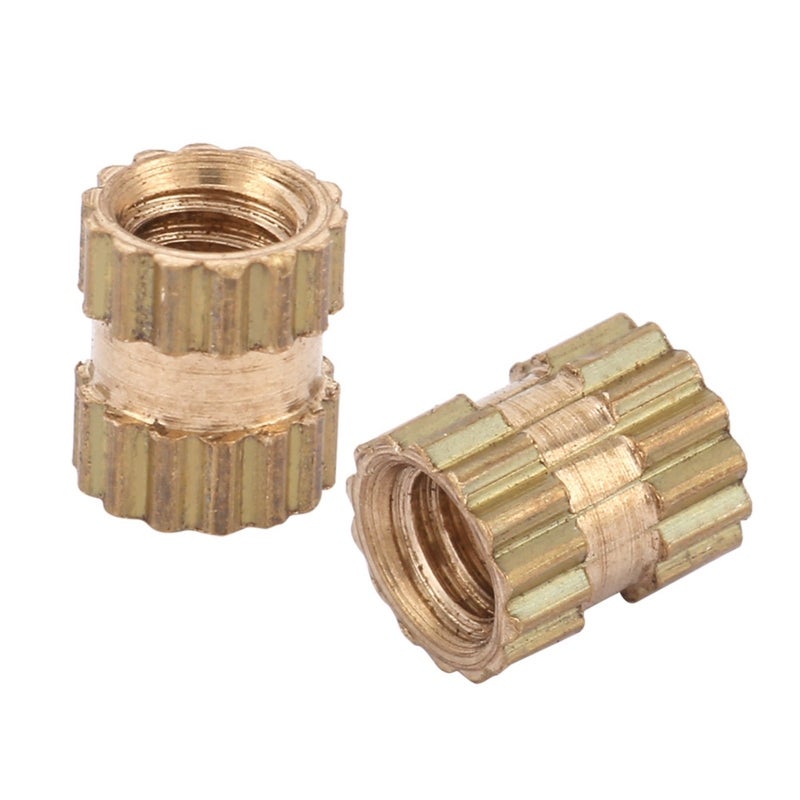 Brass Threaded Inserts M2.5 Assorted Lengths Durable Heat-Resistant - Convenient Small Size for Multiple Projects - Image 4