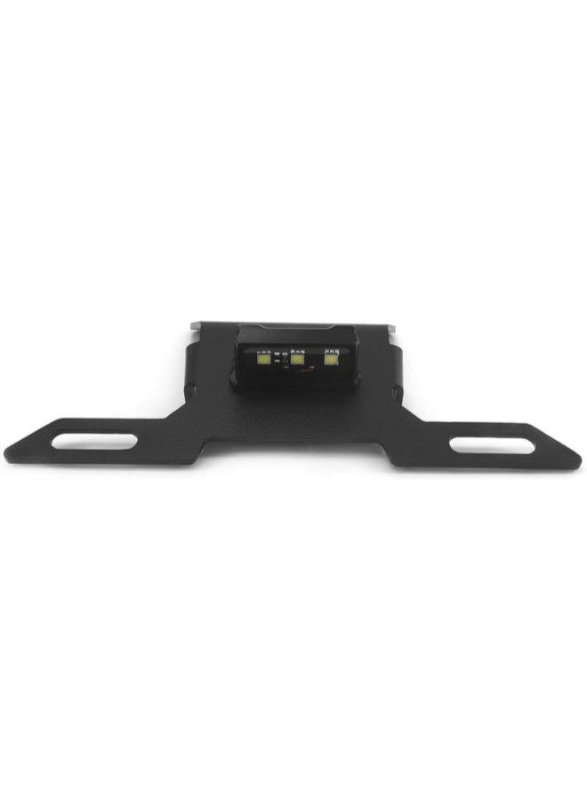 كلاراكو حامل لوحة ترخيص الدراجة النارية، دعامة الترخيص، مزيل الحاجز الخلفي مع ضوء خلفي LED لـ CBR150R CBR 150 R 20182021، ملحقات دعامة تثبيت الذيل المرتب