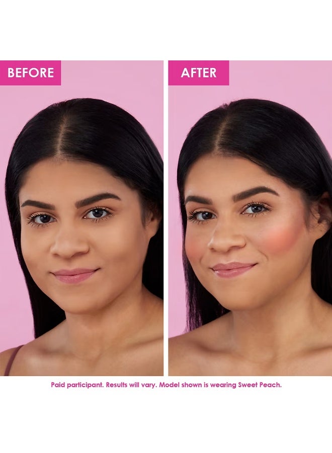 GRANDE Cosmetics GrandePOP Plumping Liquid Blush Sweet Peach - Image 4