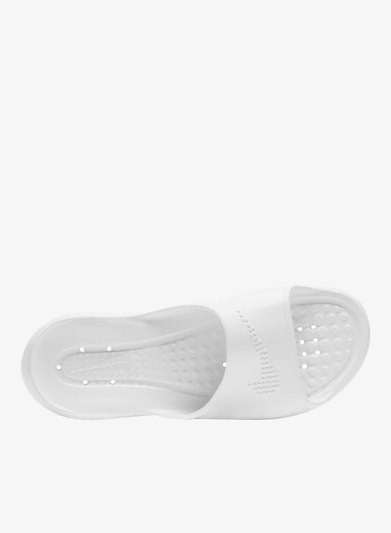 Nike white W NIKE VICTORI ONE SHWR SLIDE for Women | Best Price UAE