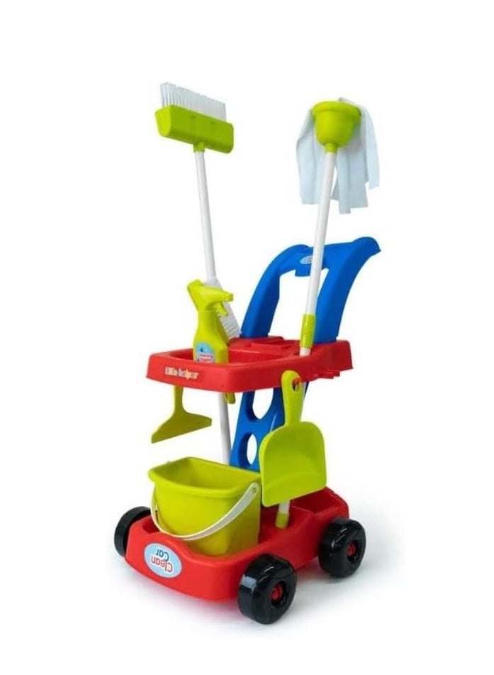 Play and Pretend Cleaning Trolley - Image 1