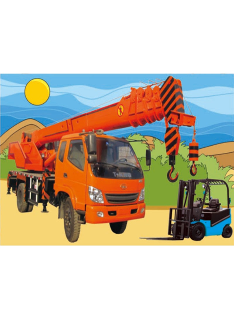 Heavy-Duty Crane - Exciting Jigsaw Puzzle for Builders - Image 1