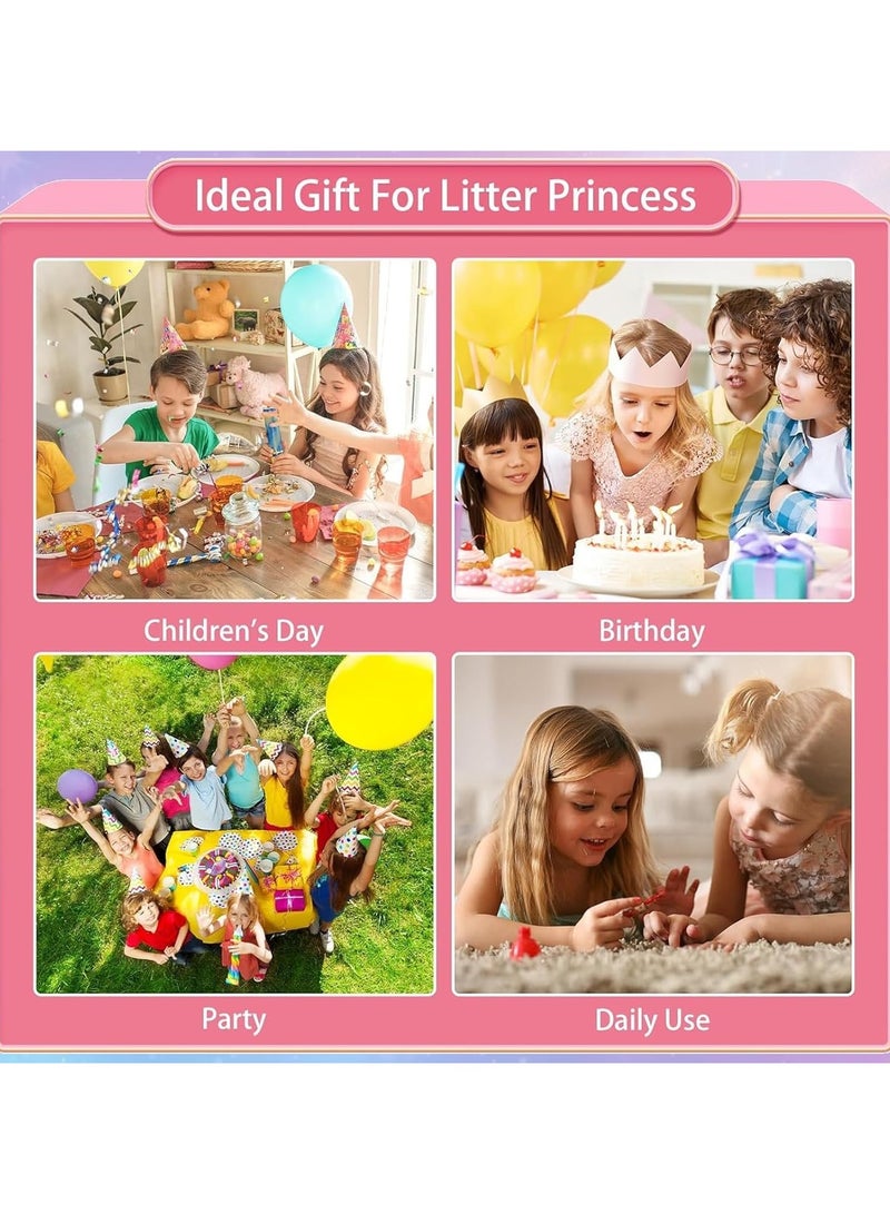 السيد باندا مجموعة طلاء اظافر للاطفال مكونة من 12 لون غير سام بقاعدة مائية قابلة للتقشير مع 3 ملصقات، مجموعة طلاء اظافر غير سامة وامنة للبنات من سن 5 سنوات فما فوق للحفلات واعياد الميلاد والمكياج (12 لون) - Image 5