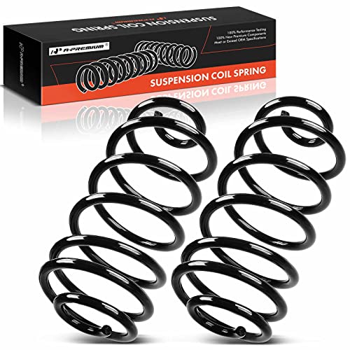 A-Premium 2Pcs Rear Suspension Coil Spring Set Compatible with Chevrolet HHR 2006-2011 & Saturn Ion 2004-2007, 2.0L 2.2L 2.4L, Sport Utility 4-Door, Driver and Passenger Side - Image 1
