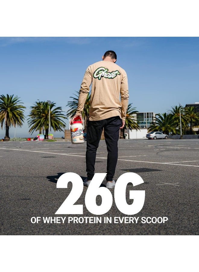 Ghost Whey Protein Powder, Peanut Butter Cereal Milk - 2Lb, 26G Of Protein - Whey Protein Blend - Post Workout Fitness & Nutrition Shakes, Smoothies, Baking & Cooking - Soy & Gluten-Free  - Image 3