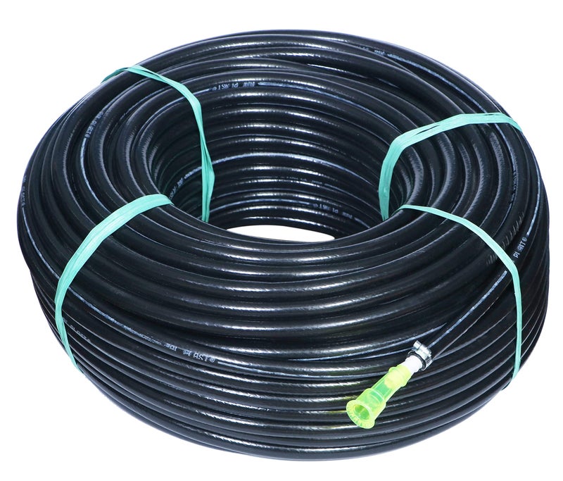 Flexzilla (Size : 3/4'' Inch (19Mm), Length: 10 Meters,32.50 Feet Green) Heavy Duty Braided Water Hose Pipe, Light Weight Easy To Connect For Garden, Car Wash, Floor Clean, Pet Bath, Park & Yard - Image 2