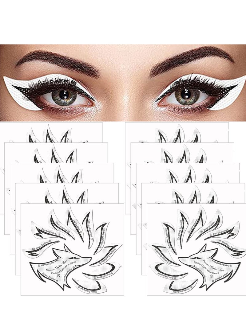 SYOSI Eyeliner Eyeshadow Stencil Sticker - Image 5