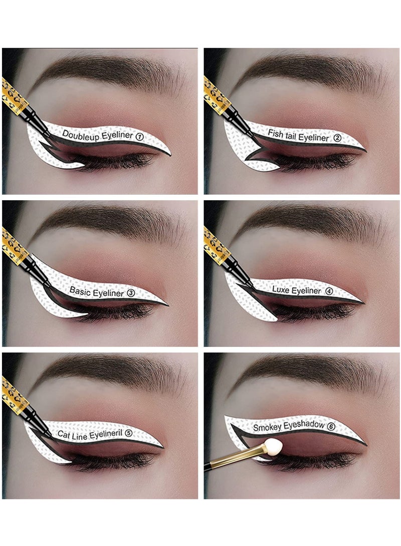 SYOSI Eyeliner Eyeshadow Stencil Sticker - Image 2
