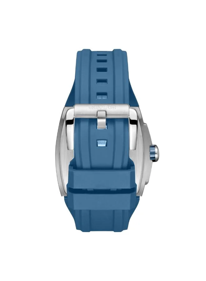 Quantum Men's Silicone Chronograph Watch HNG1161.357 - 43 mm