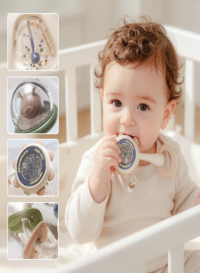 ZIYOSTAR Baby Rattles & Teethers Set, Infant Grab Shake Rattle, Easy Hold Sensory Teether, Babies Development Learning Music Toy, Newborn Gift for 1 2 3 4 5 6 7 9 10 12 Month Boy Girl - Image 4
