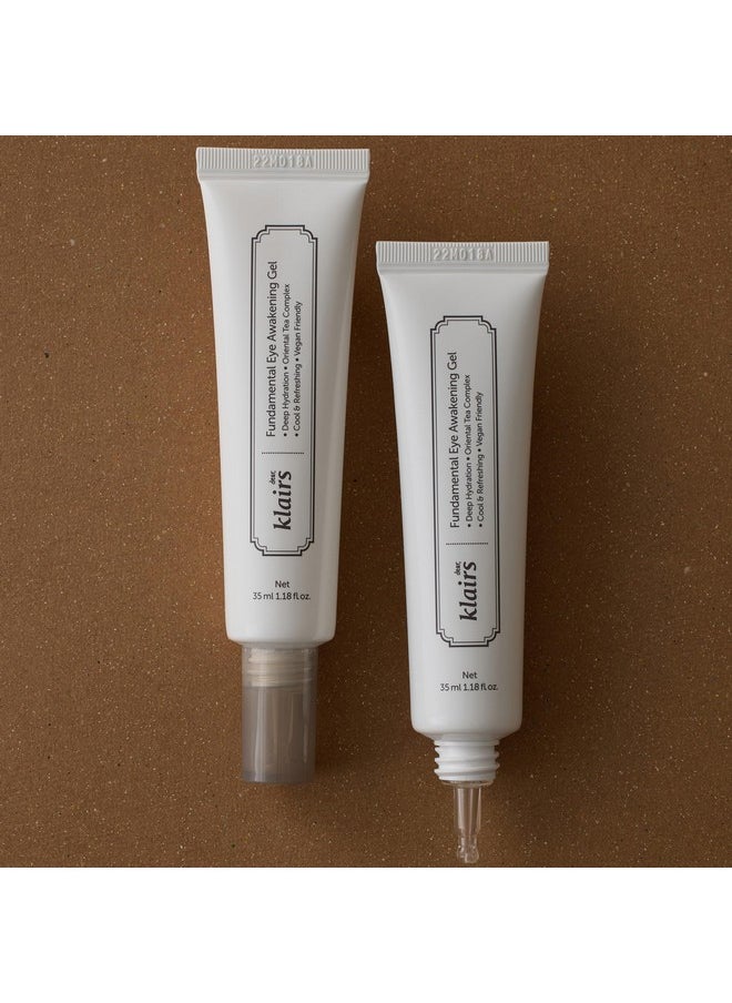 DearKlairs [DearKlairs] Fundamental Eye Awakening Gel 35ml | Vegan, Improves Dark Circles with de-Puffing and Anti-oxidizing for Bags, Puffy Under Eye Treatment for Women  - Image 5