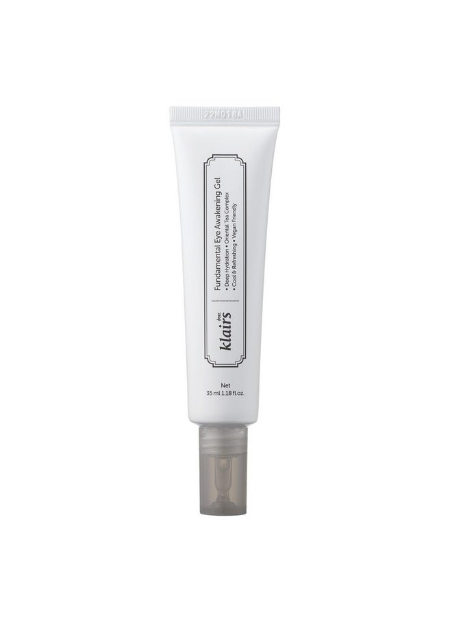 DearKlairs [DearKlairs] Fundamental Eye Awakening Gel 35ml | Vegan, Improves Dark Circles with de-Puffing and Anti-oxidizing for Bags, Puffy Under Eye Treatment for Women  - Image 1