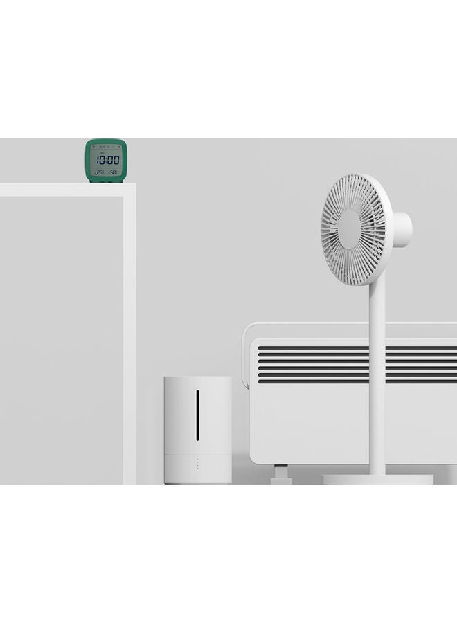 NIBEMINENT Alarm Clock Temperature Green 11.00X6.50X10.00centimeter - Image 2