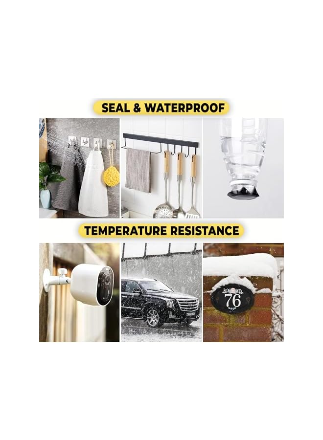 PROMASS promass Double Sided Tape Heavy Duty Mounting Waterproof Tape (25mm x 3m) | Secure upto 2.5 to 3kg Weight | Bond Metal, Plastic, Wood & Concrete with Nano Tape | Permanent Mounting for Home & Office  - Image 4