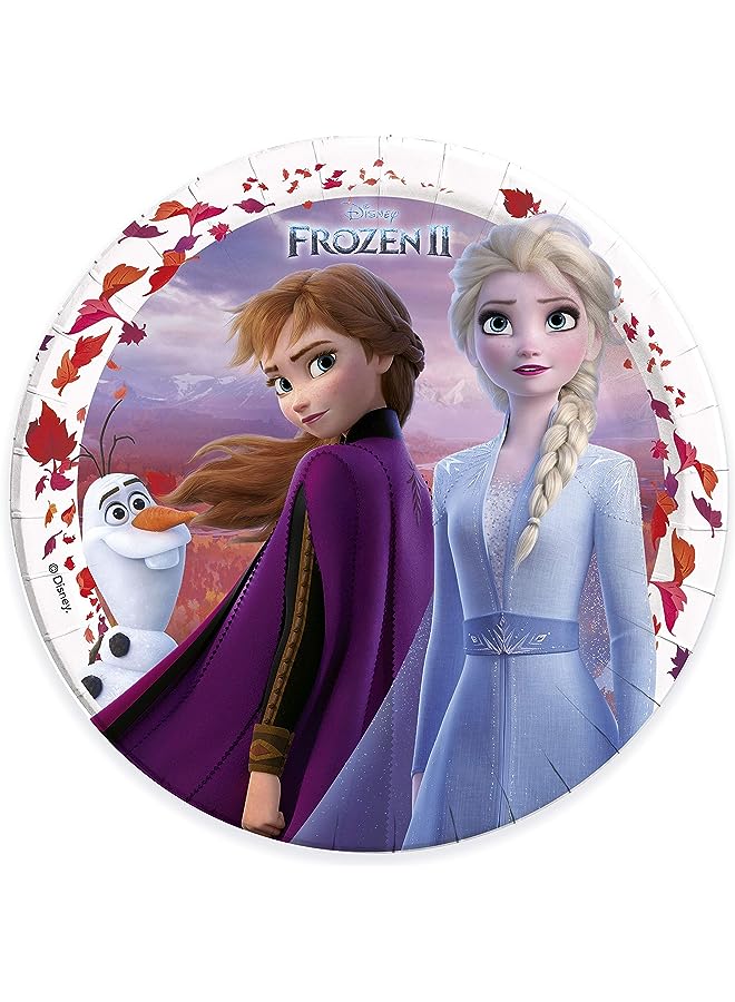 Raxoom Frozen 2 Paper Plate, 23cm, 99479 - Image 1
