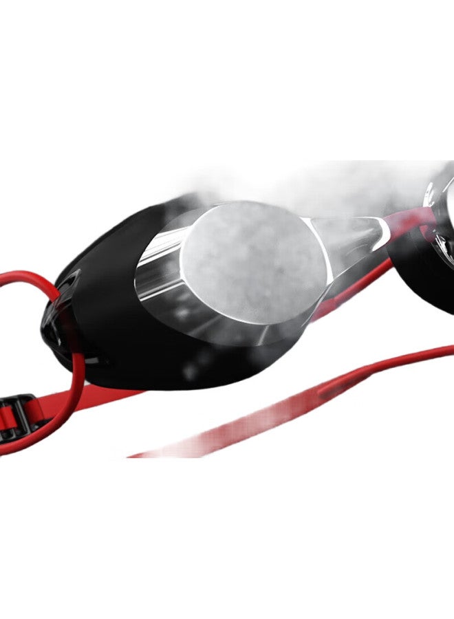 Swans Swimming Goggles, Imported From Japan, Waterproof And Anti-Fog, High-Definition Professional Racing Coated Swimming Glasses, Swimming Equipment, Black - Image 3