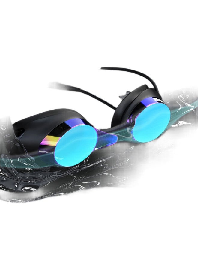 Swans Swimming Goggles, Imported From Japan, Waterproof And Anti-Fog, High-Definition Professional Racing Coated Swimming Glasses, Swimming Equipment, Black - Image 2