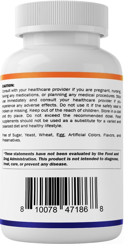 Vitamatic LCarnitine Fumarate 1000 mg  120 Vegetable Capsules 1 Bottle - Image 5