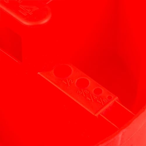 Bucket Boss - Super Stacker Small Parts Organizer, Bucket Organization (15054), Red - Image 4