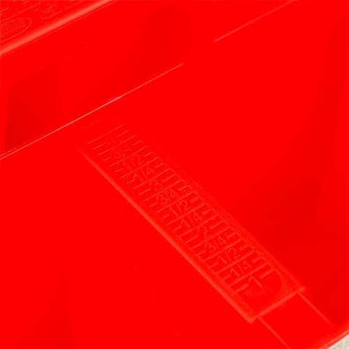 Bucket Boss - Super Stacker Small Parts Organizer, Bucket Organization (15054), Red - Image 5