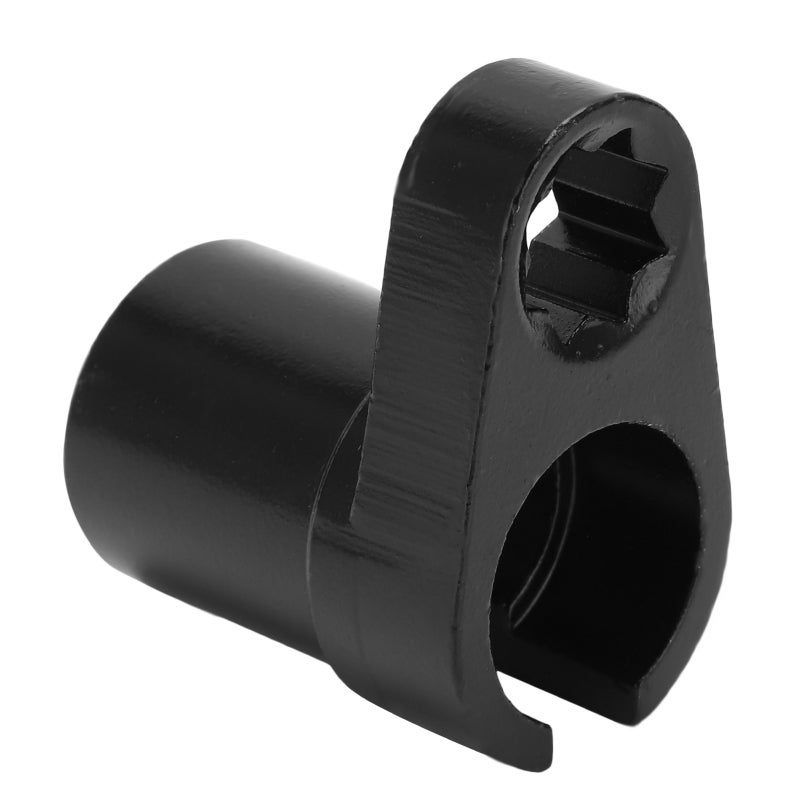 Offset Oxygen Sensor Socket: 7/8In/22Mm 8-Point Chromium Vanadium Steel - Open Port Design For Compact Reach, Stable Performance For Auto Repair Beginners & Car Maintenance - Image 2