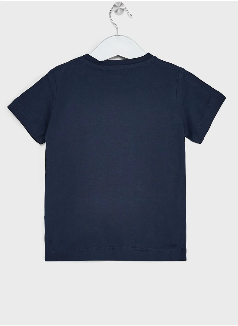 Ice Iceberg Kids Logo T-Shirt